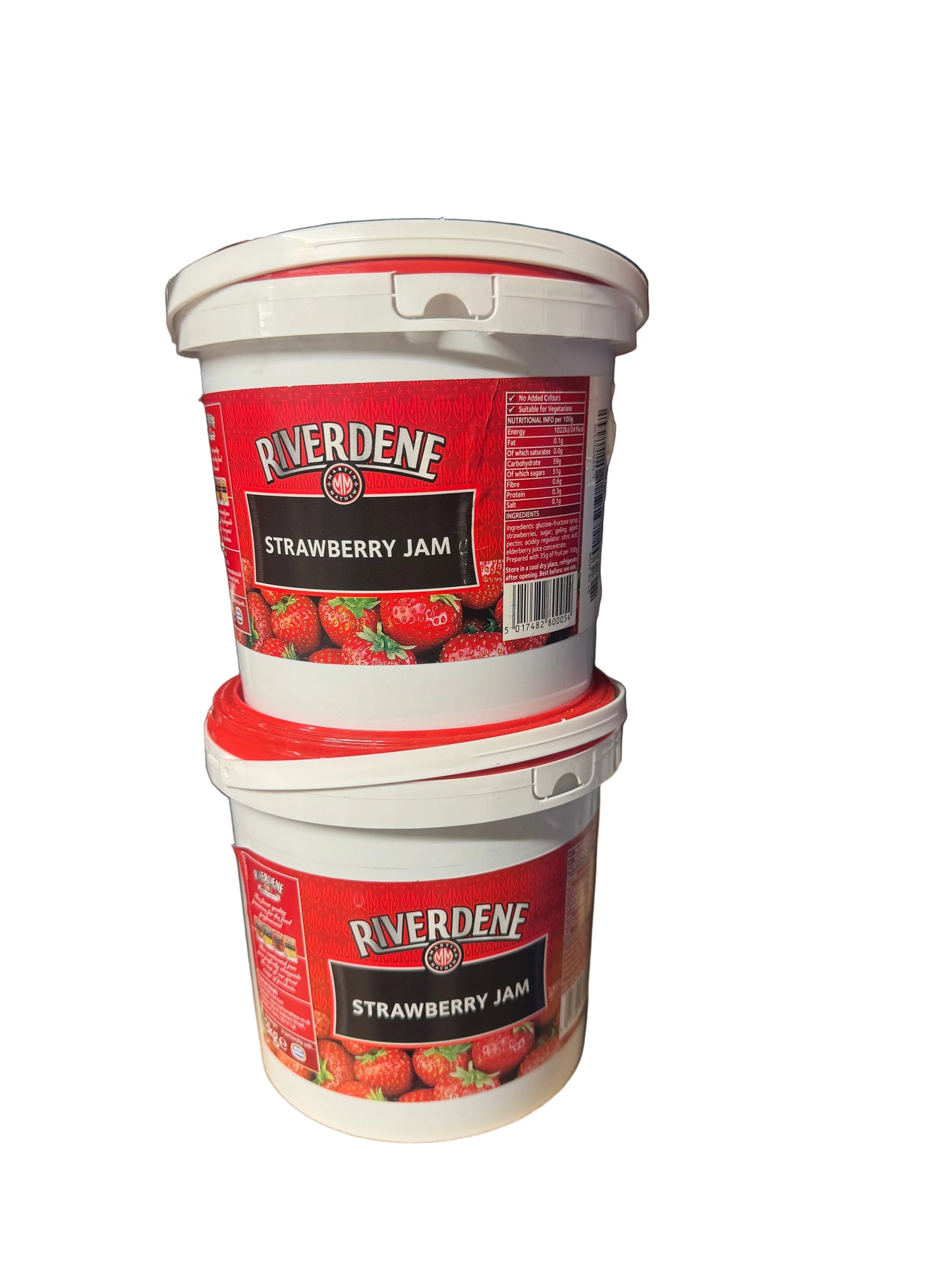 Riverdene Strawberry Jam – Catering Tub