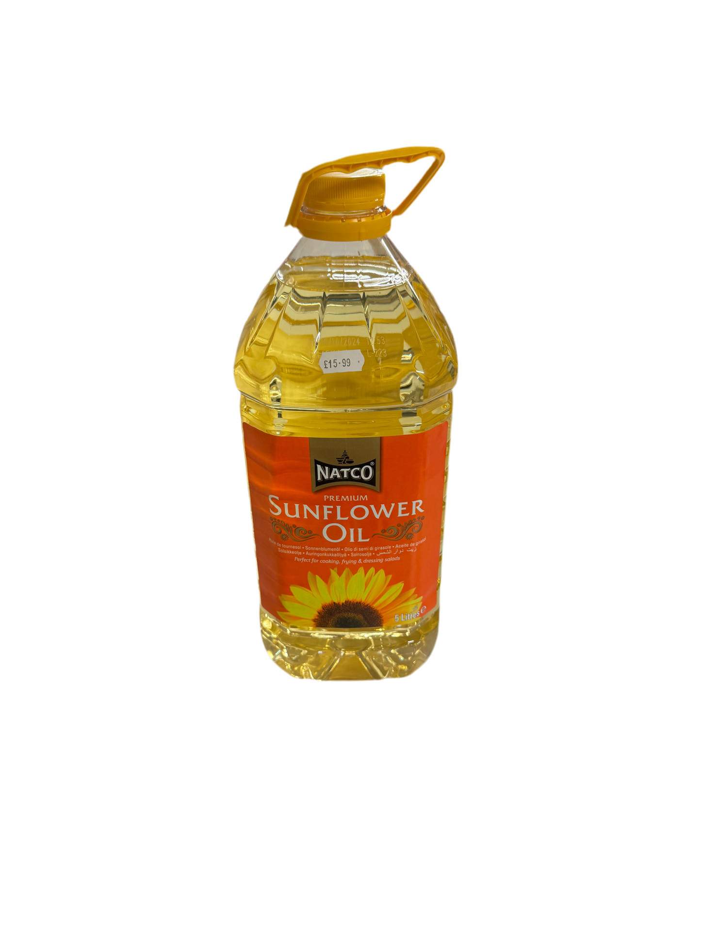 Natco Premium Sunflower Oil – 5 Litres