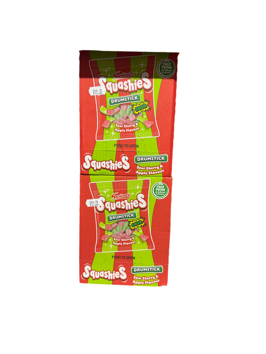 Swizzels Drumstick Squashies Sour Cherry & Apple 12 x 140g