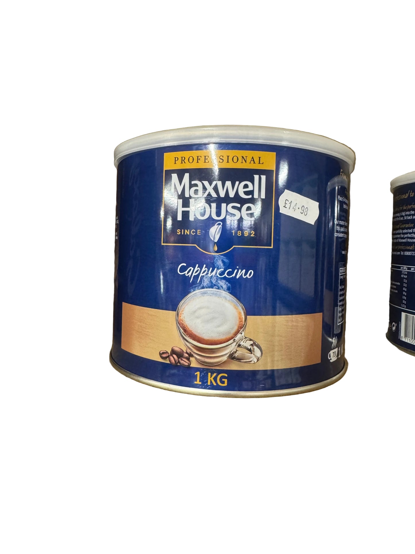 Maxwell House Professional Cappuccino – 1kg Tin