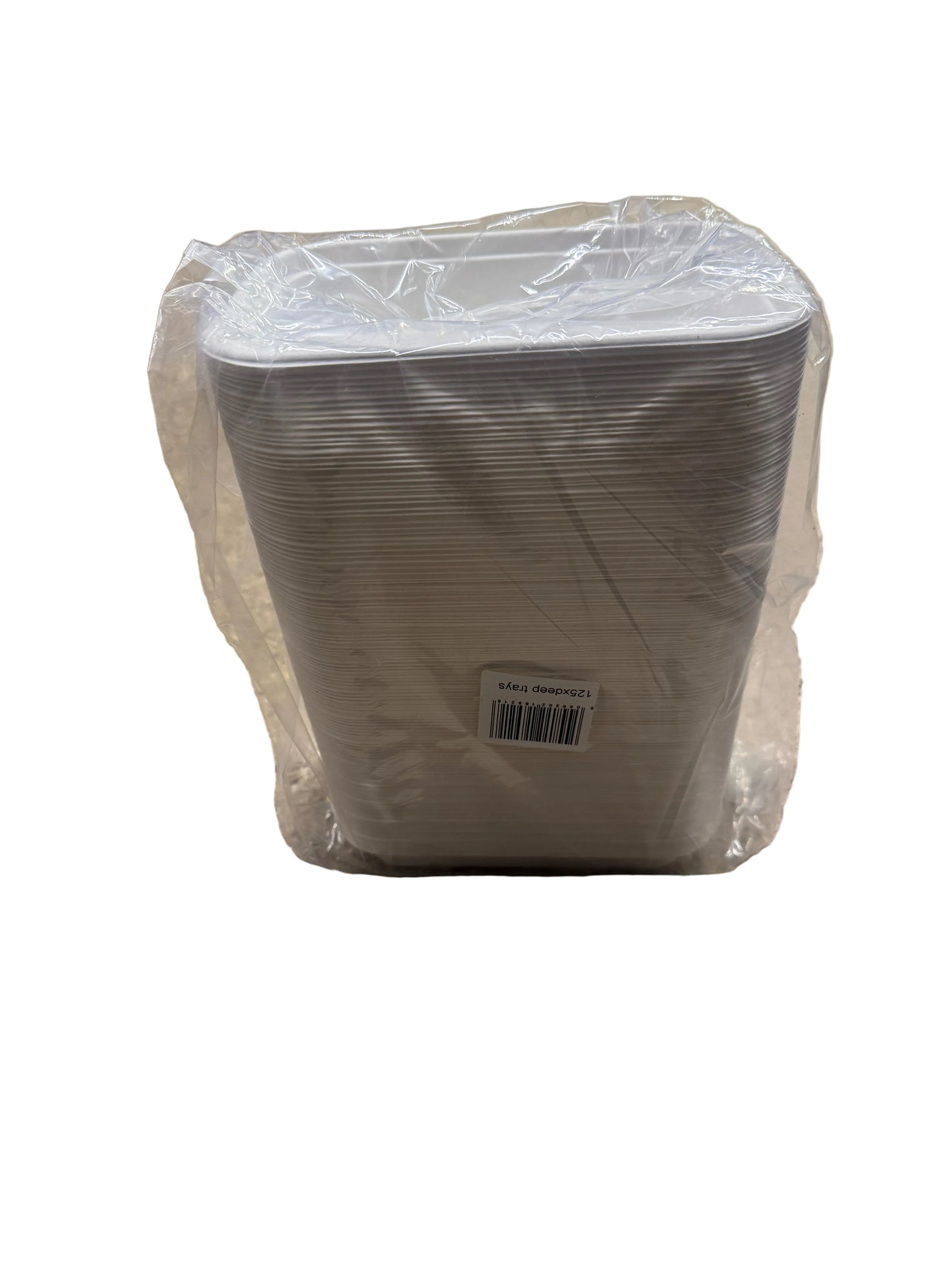 Deep Food Trays – 125 Pack