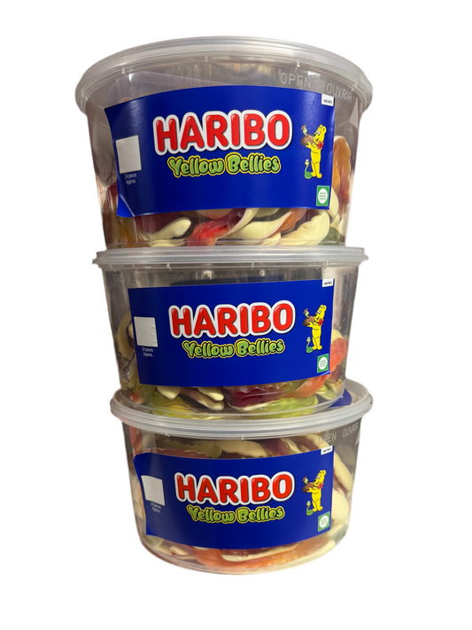 Haribo Yellow Bellies Tub 840g