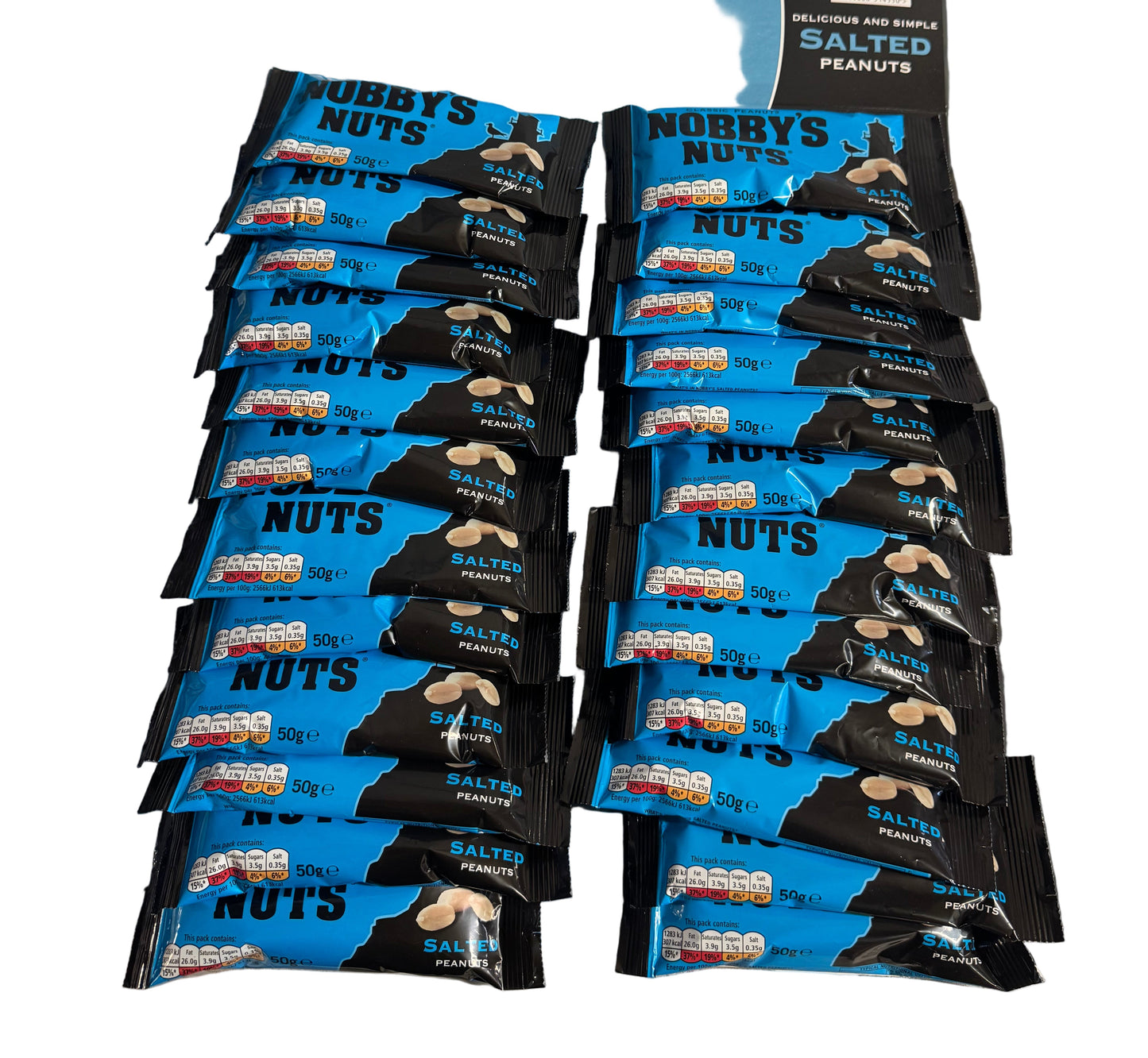 Nobby’s Nuts Salted Peanuts 50g – Out of Date – BBE: 04/10/25 (Discounted)