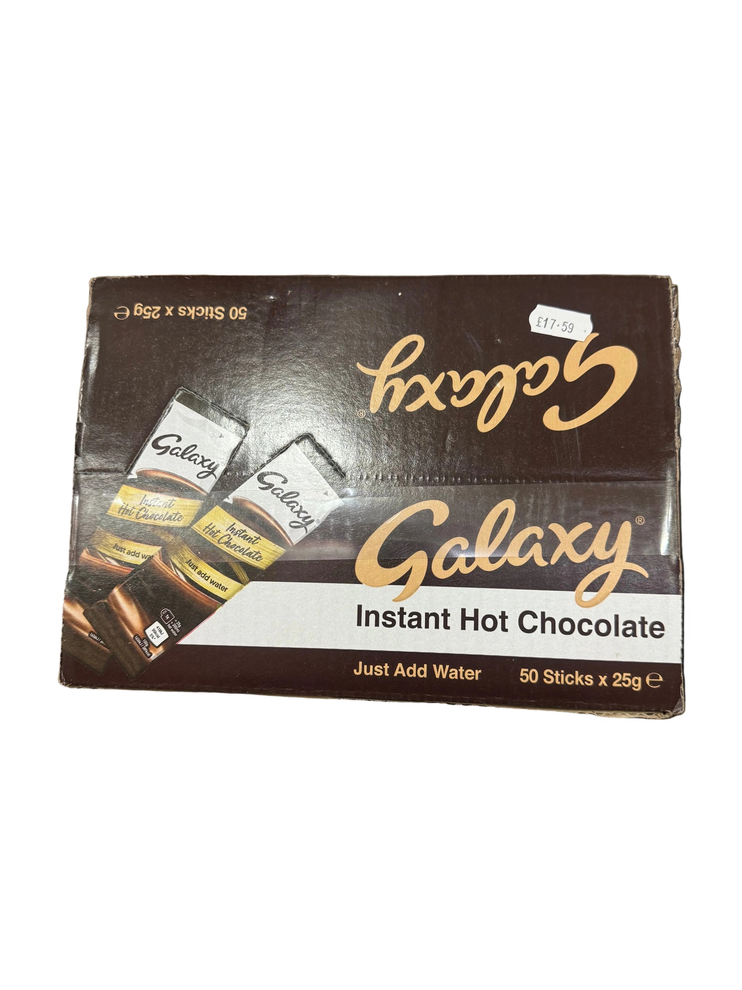 Galaxy Instant Hot Chocolate Sticks – 50 x 25g