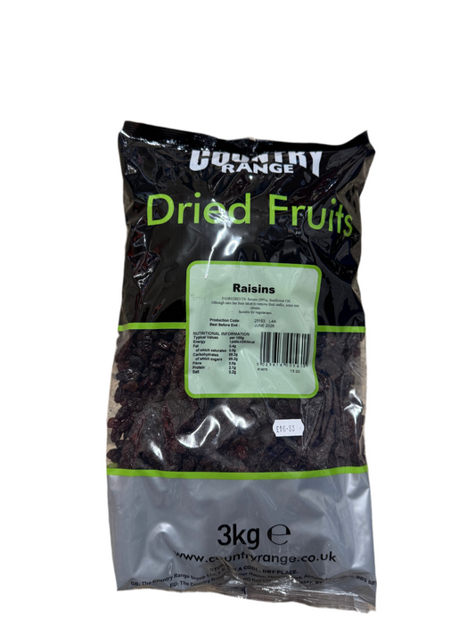 Country Range Raisins (3kg)