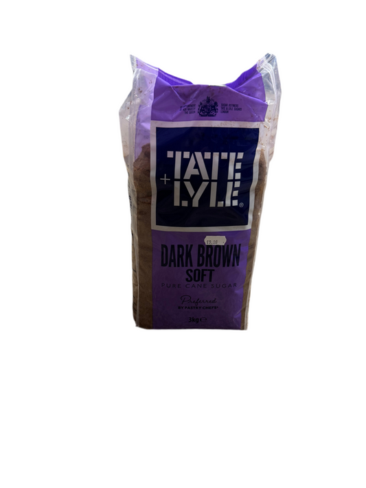 Tate & Lyle Dark Brown Soft Pure Cane Sugar – 3kg