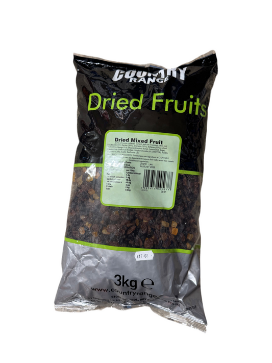 Country Range Dried Mixed Fruit (3kg)
