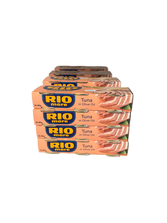 Rio Mare Tuna in Olive Oil – 3 x 80g