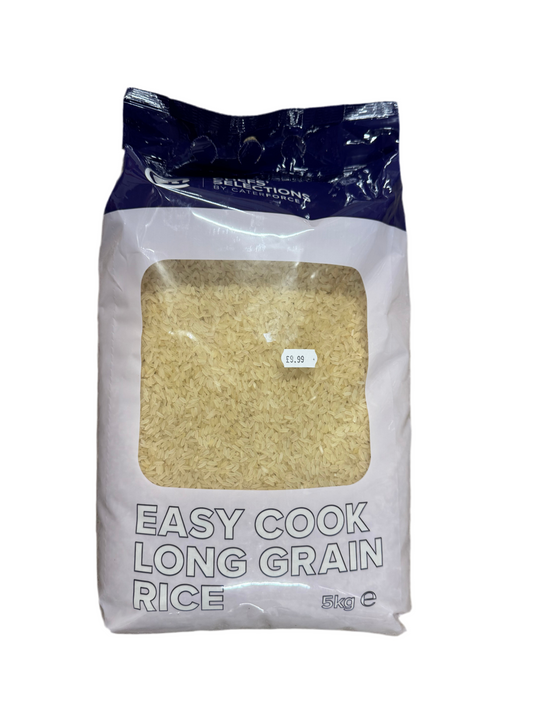 Chef’s Selections Easy Cook Long Grain Rice (5kg)