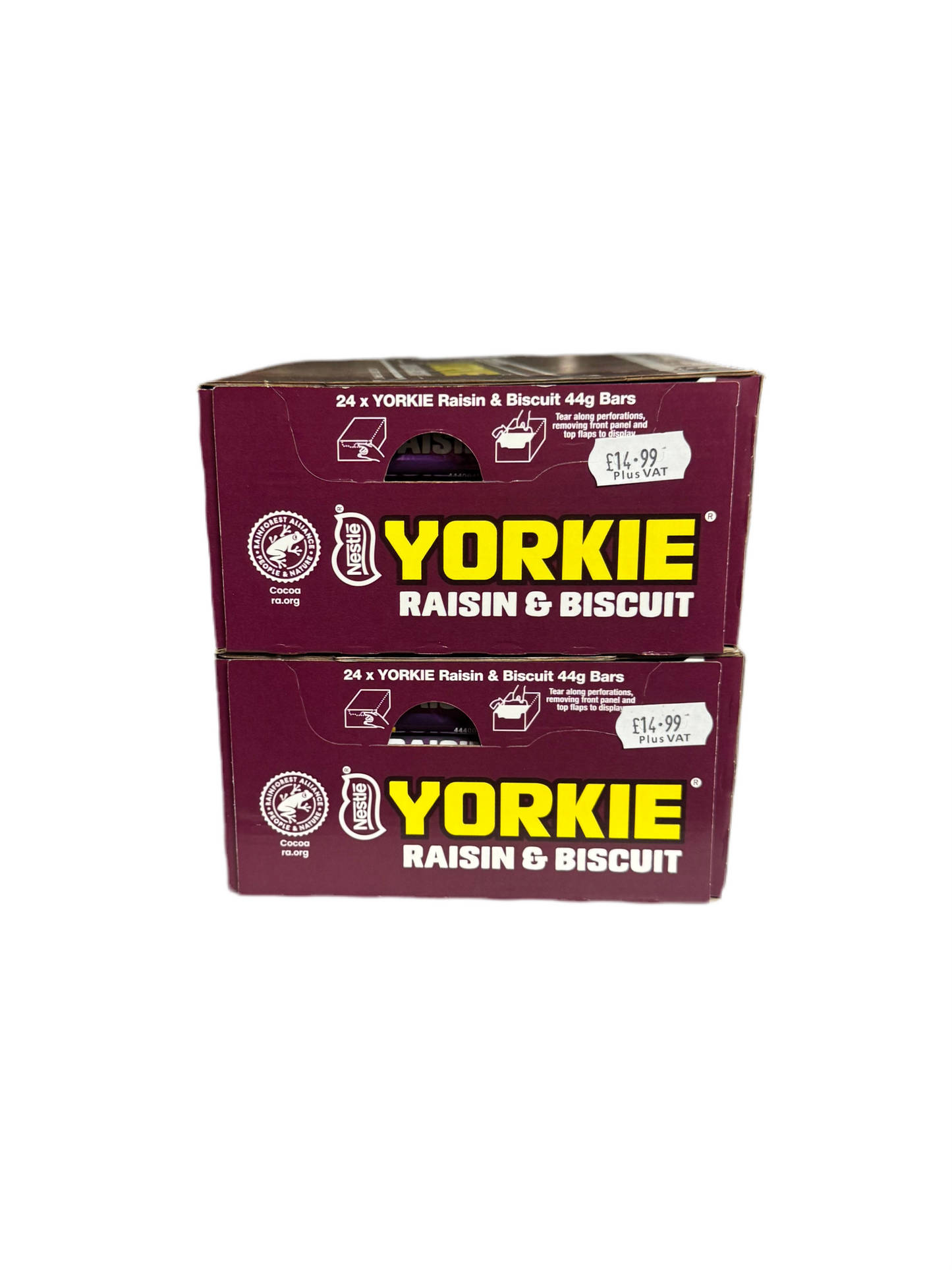 Yorkie Raisin & Biscuit Bars 24 x 44g