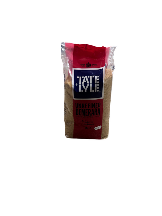 Tate & Lyle Unrefined Demerara Sugar – 3kg